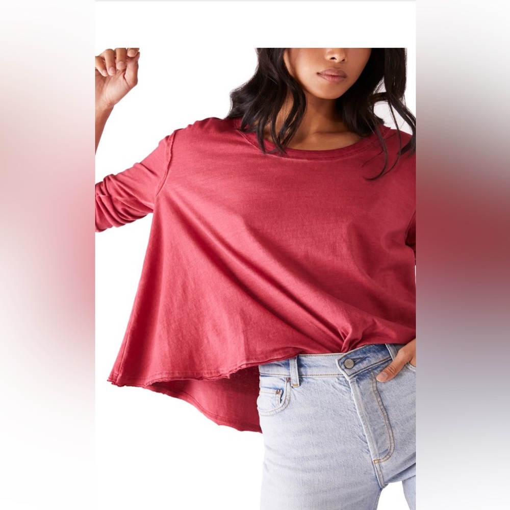 We the Free- Free People small long sleeve top